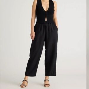 Quince 100% European linen pants